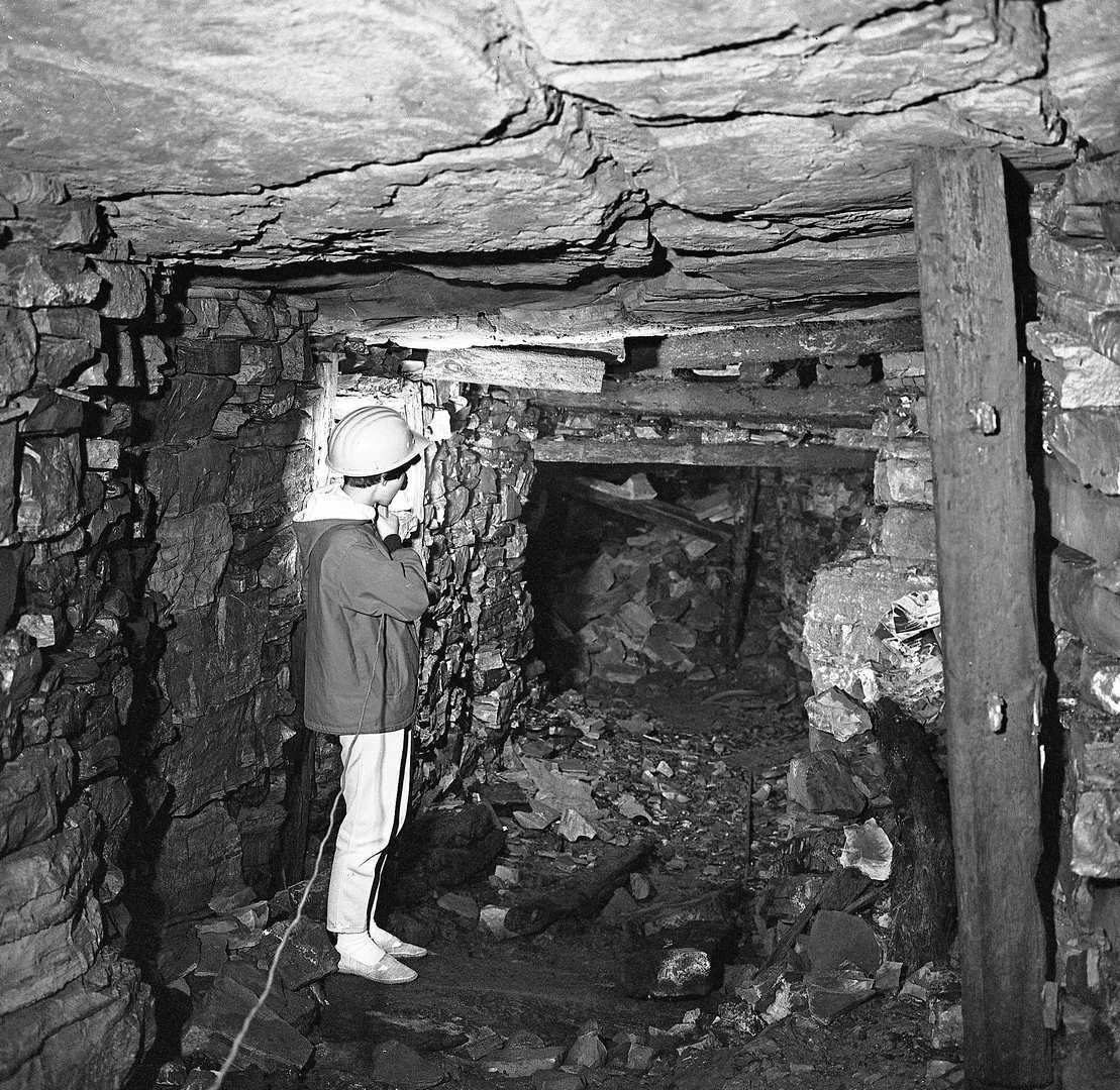 Rookery Black Marble mine Ashford 1968